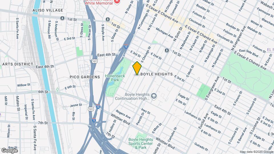 446 S Chicago St, Unit 446 Map and Location Details