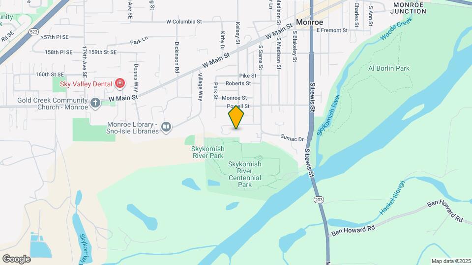 602 Terrace St Map and Location Details