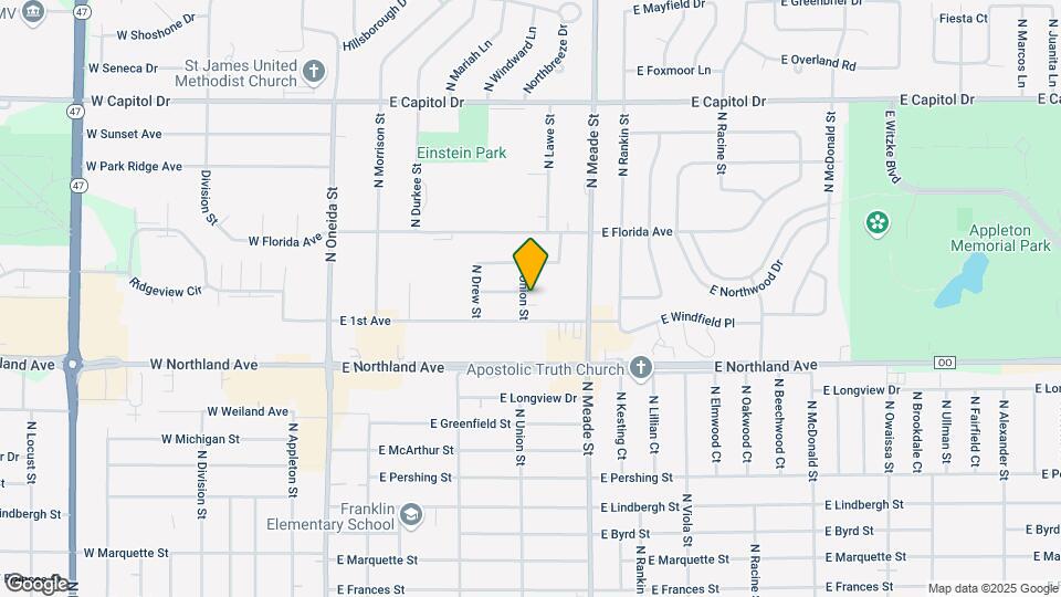 2920 N Union St Mapa y Detalles de la Ubicación