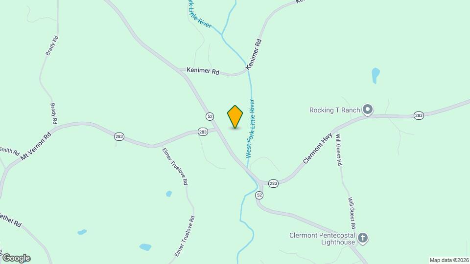 5982 Dahlonega Hwy Map and Location Details