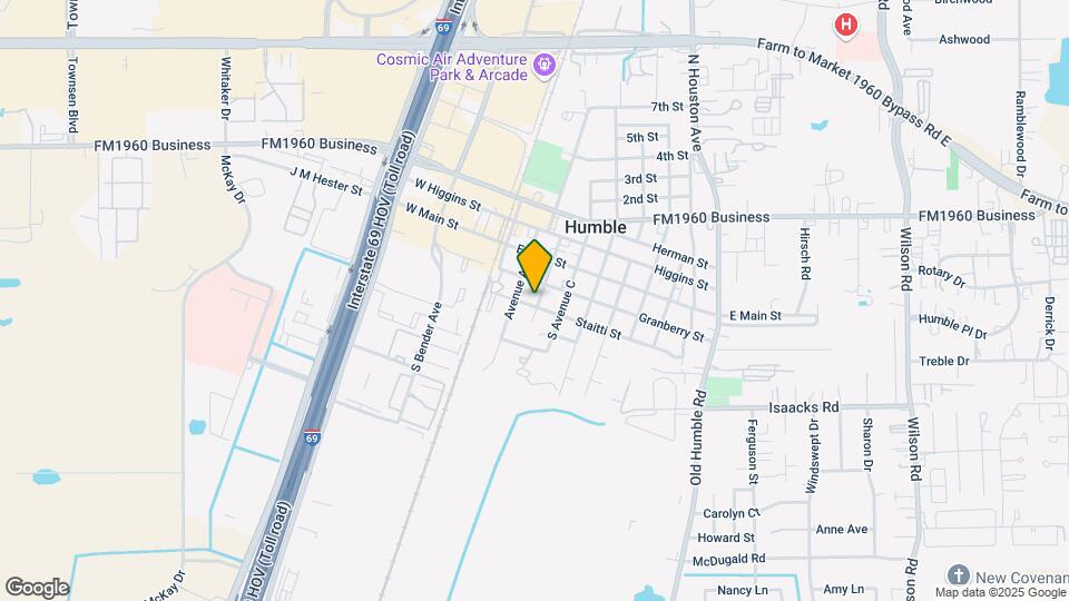 217 S Avenue B-Unit -A Map and Location Details