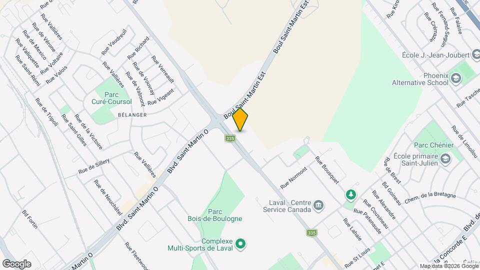 L-Laval Map and Location Details