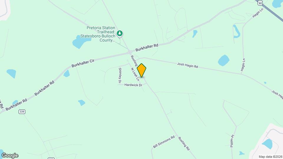 1802 N Leah Ln Map and Location Details