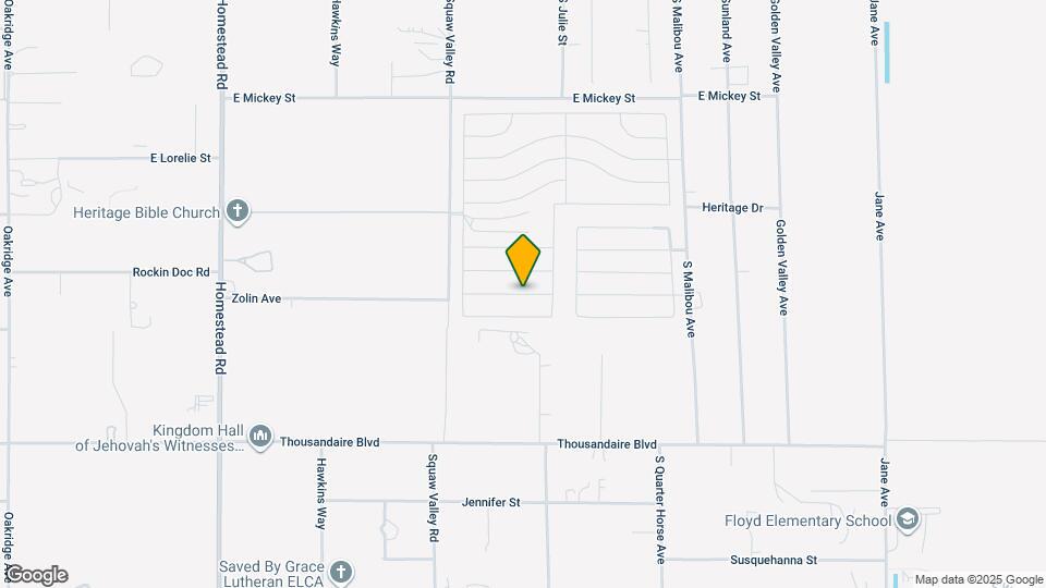 3608 E Polk Ave Map and Location Details