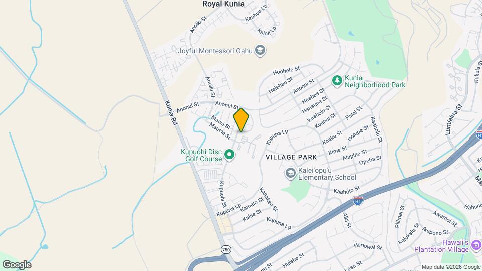 94-496-496 Kupuohi St Map and Location Details