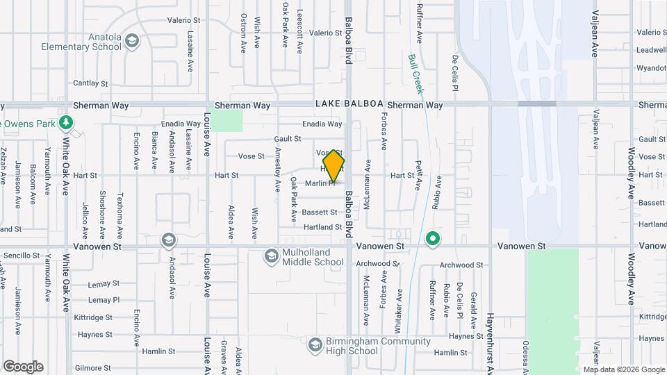 16918 Marlin Pl Map and Location Details