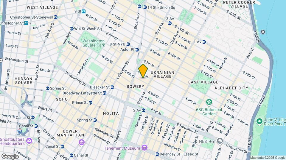 77 E 4th St Mapa y Detalles de la Ubicación