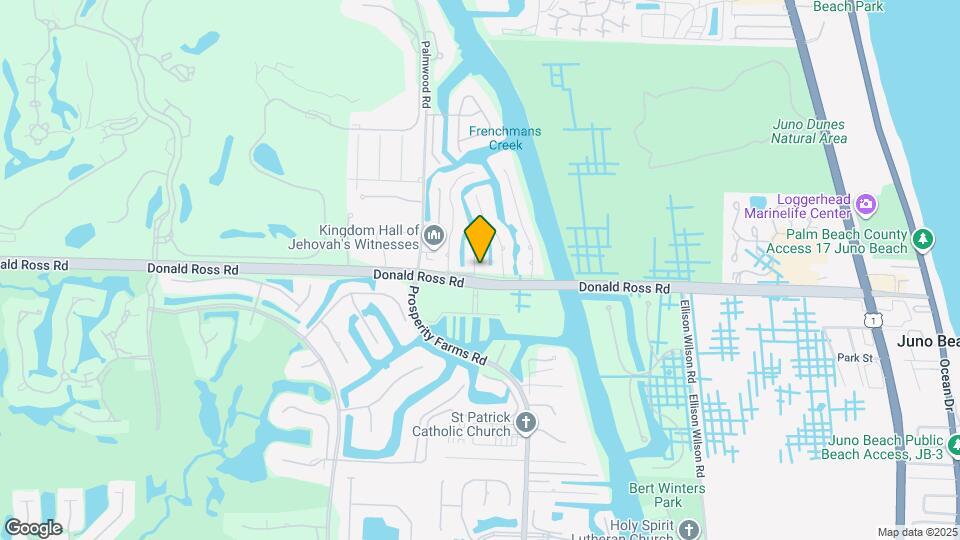 2645 Old Donald Ross Rd Map and Location Details