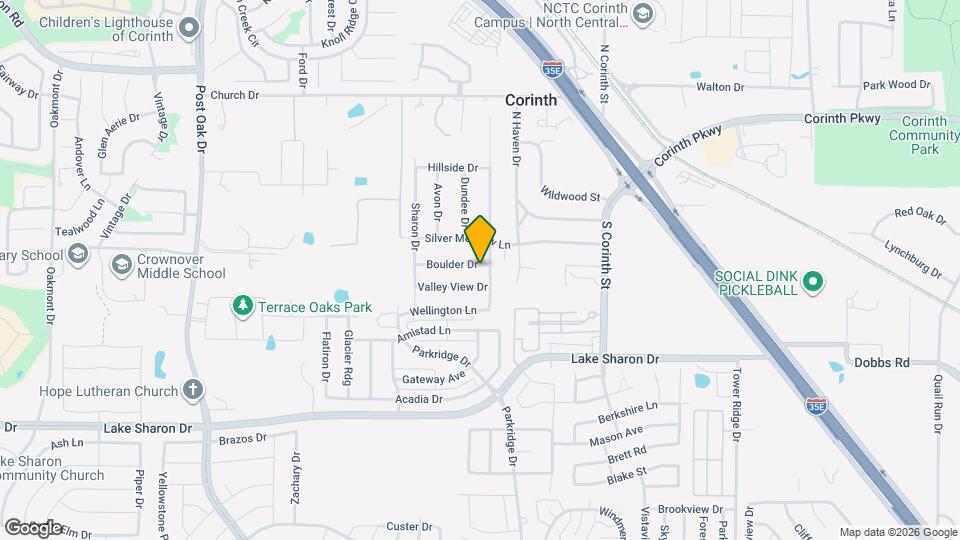 2611 Boulder Dr Map and Location Details