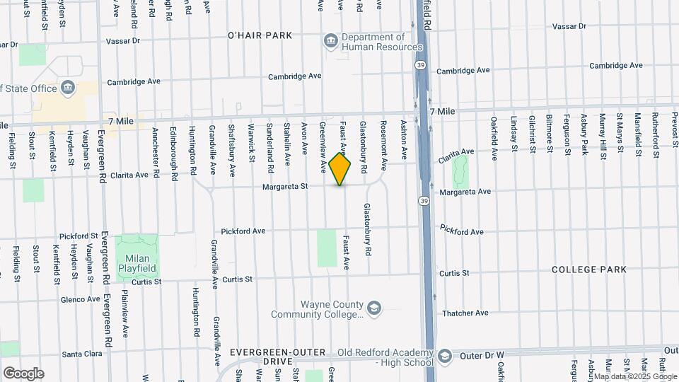 18511 Margareta St Map and Location Details