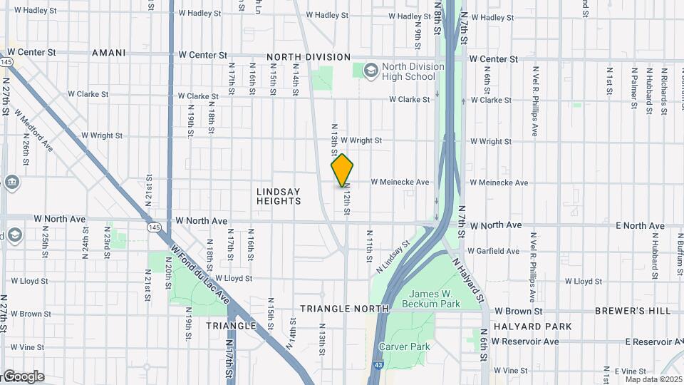 2361 N 12th St Map and Location Details