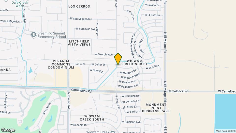 12656 W Orange Dr Map and Location Details
