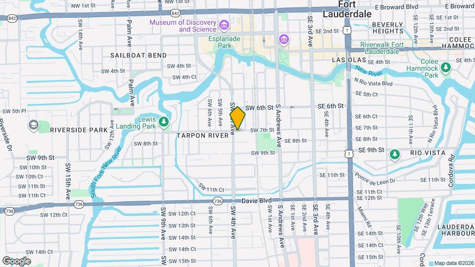 704 SW 4th Ave Mapa y Detalles de la Ubicación