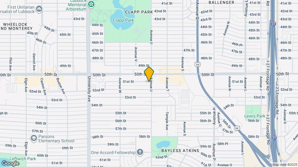 2101 51st St Map and Location Details