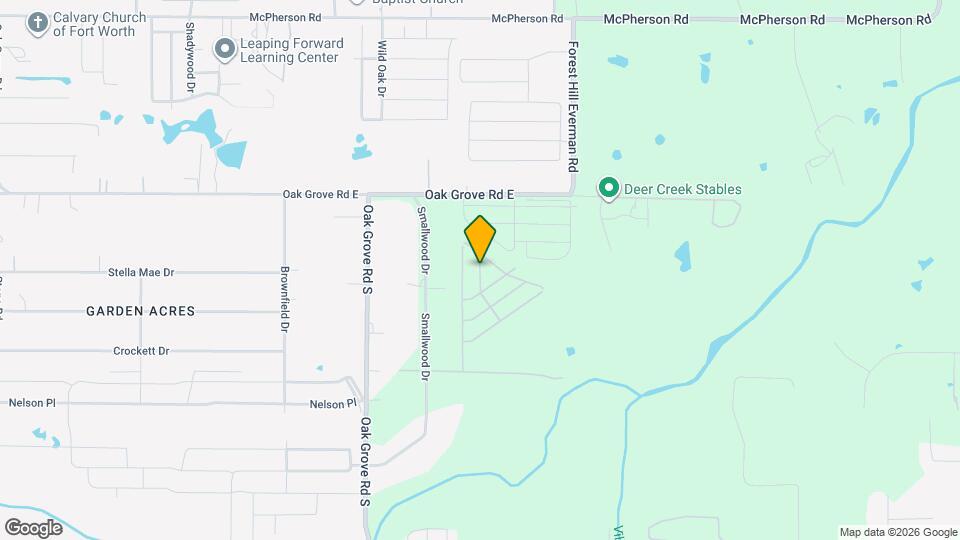 1800 Oak Grove Rd E Map and Location Details