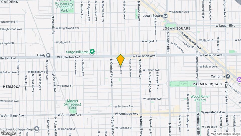 2312 N Drake Ave Map and Location Details