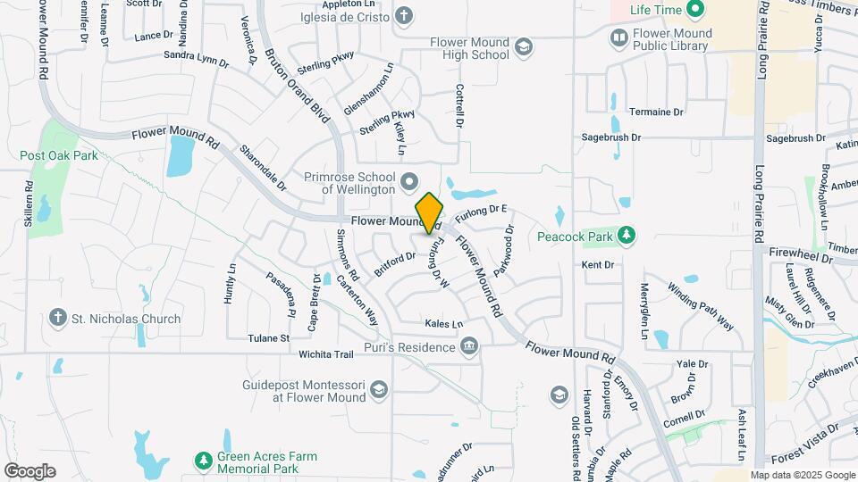3605 Gaitland Cir Map and Location Details