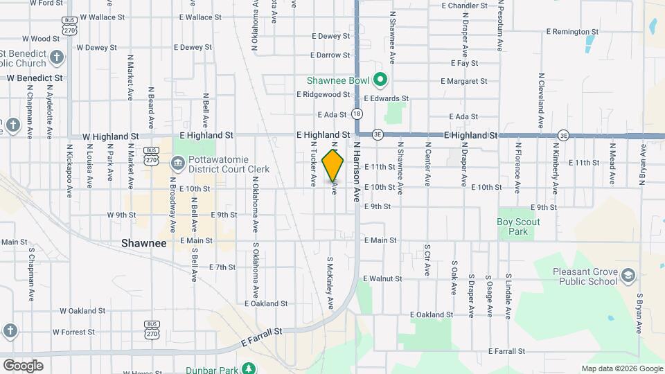 308 N McKinley Ave Mapa y Detalles de la Ubicación