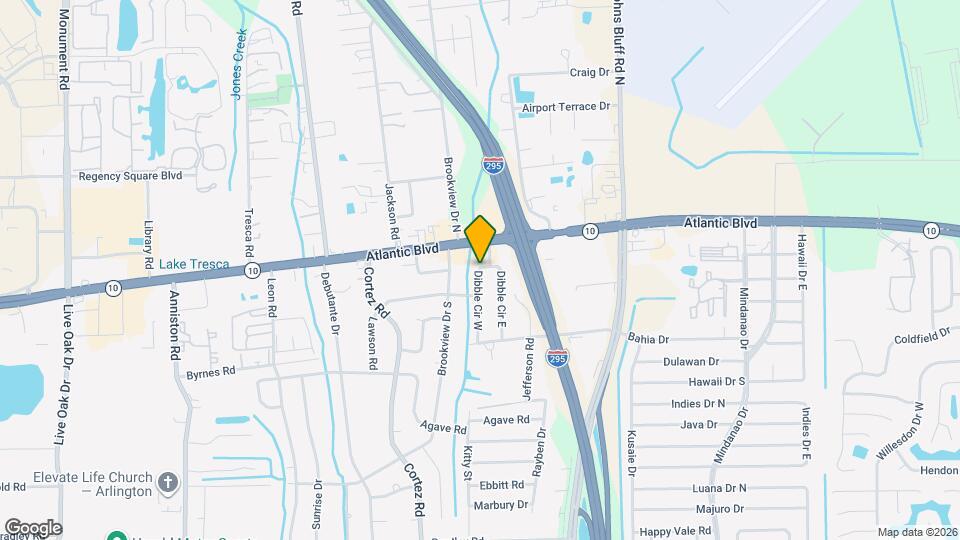 1647 Dibble Cir W Map and Location Details