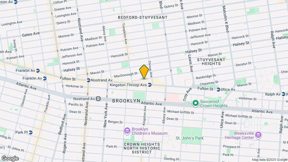 44 Decatur St Mapa y Detalles de la Ubicación