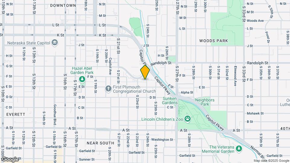 923 S 24th St, Unit 2 Map and Location Details