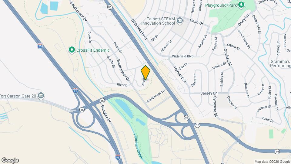 7185 Alegre Cir Map and Location Details