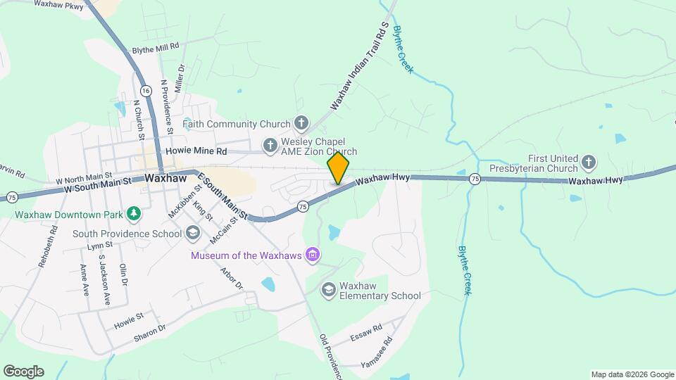 8220 Waxhaw Hwy Mapa y Detalles de la Ubicación