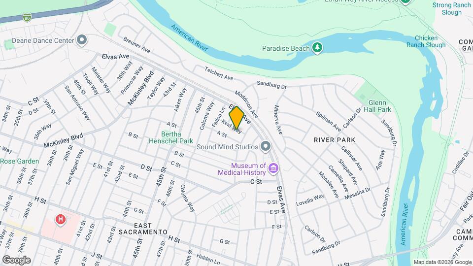 5000 Reid Way Map and Location Details