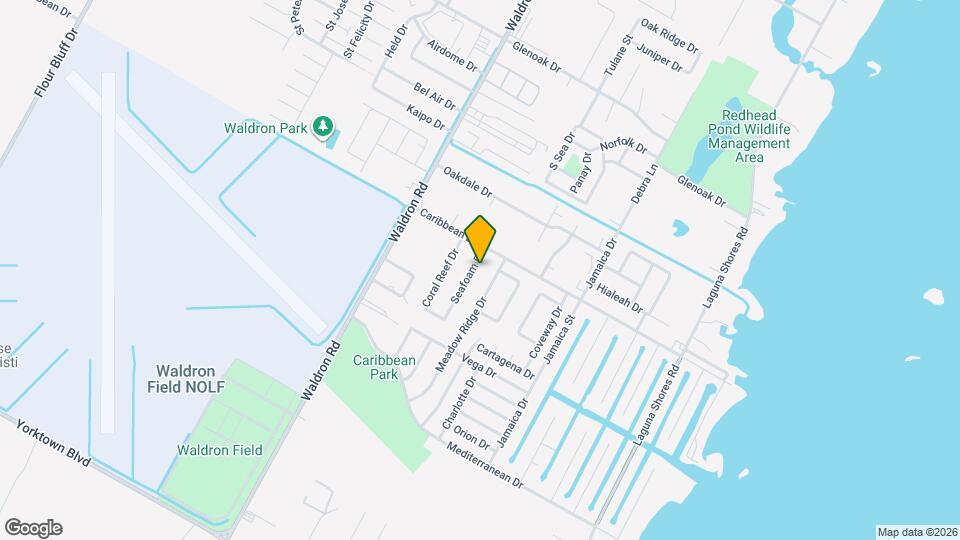 3118 Seafoam Dr Map and Location Details