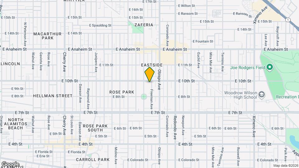 927 Freeman Ave Mapa y Detalles de la Ubicación