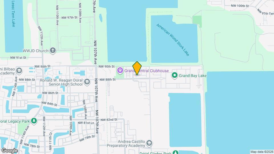 10298 NW 88th Terrace Map and Location Details