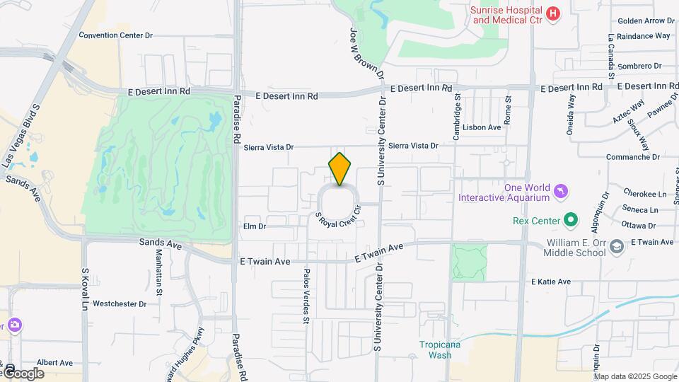 725 N Royal Crest Cir Map and Location Details