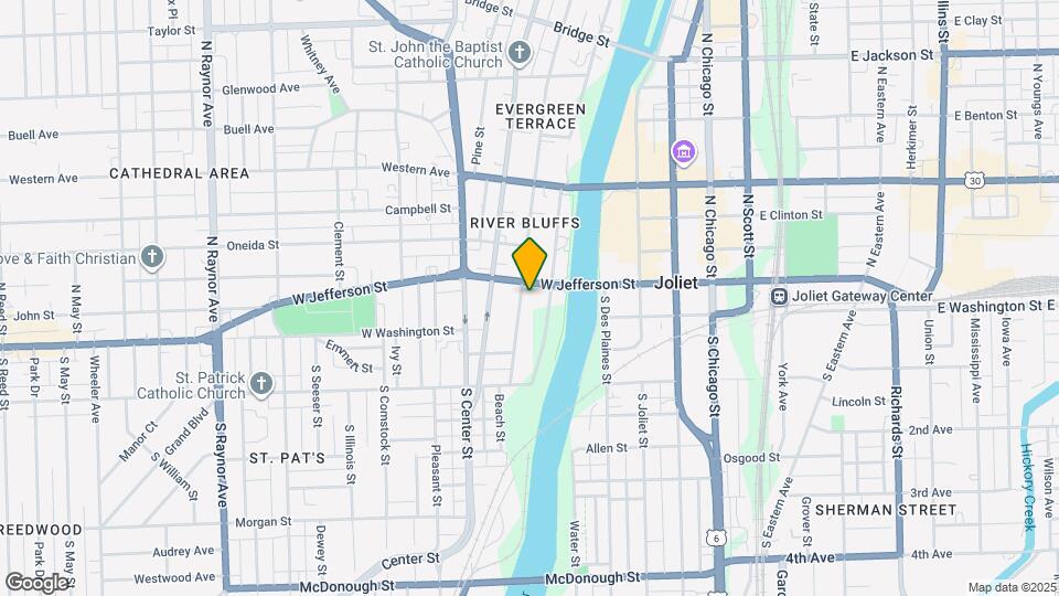 28 N Broadway St, Unit 2C Map and Location Details