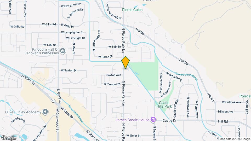 6389 W Bluebird Ln Map and Location Details
