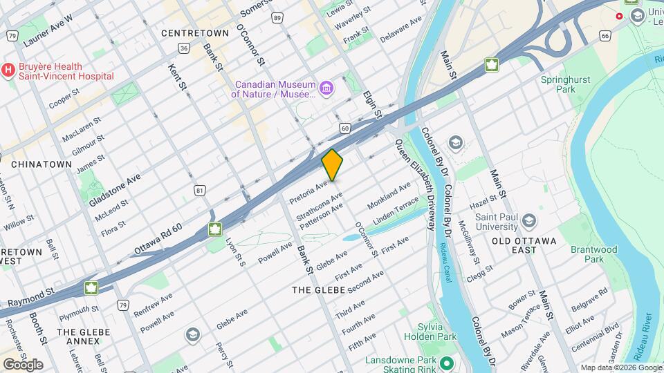 466 O'Connor St Map and Location Details