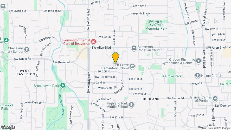 6300 SW Fisher Ave Map and Location Details