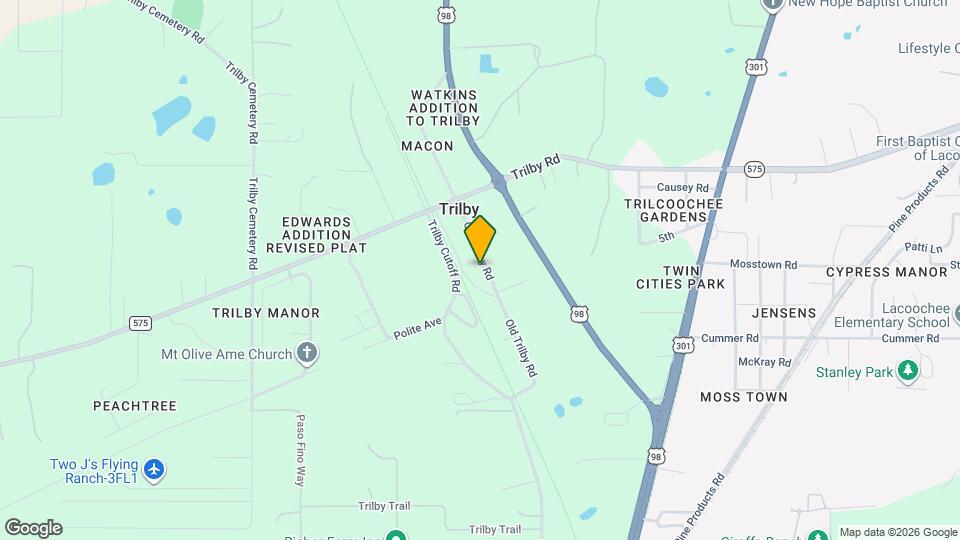 20723 Old Trilby Rd Mapa y Detalles de la Ubicación