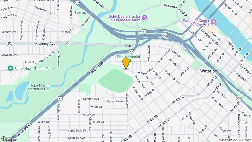 1235 W Mullan Ave Map and Location Details