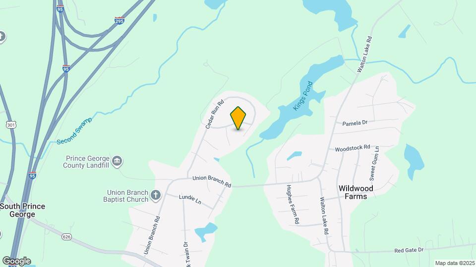 11449 Cedar Run Rd Map and Location Details