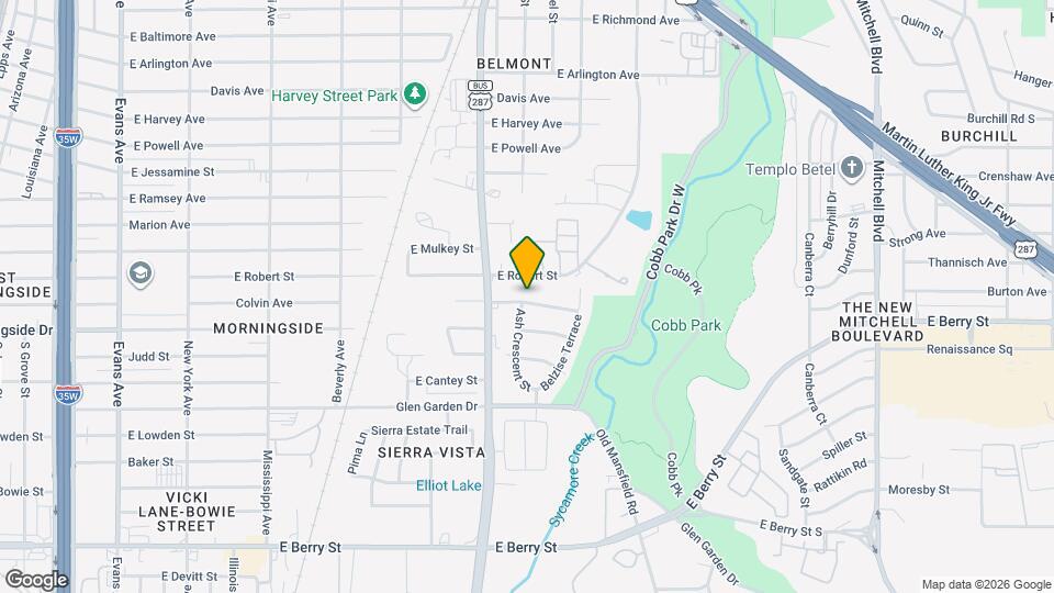 1701 Colvin St Map and Location Details