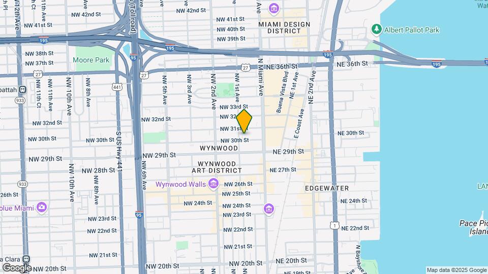 81 NW 30th St, Unit B2 Map and Location Details