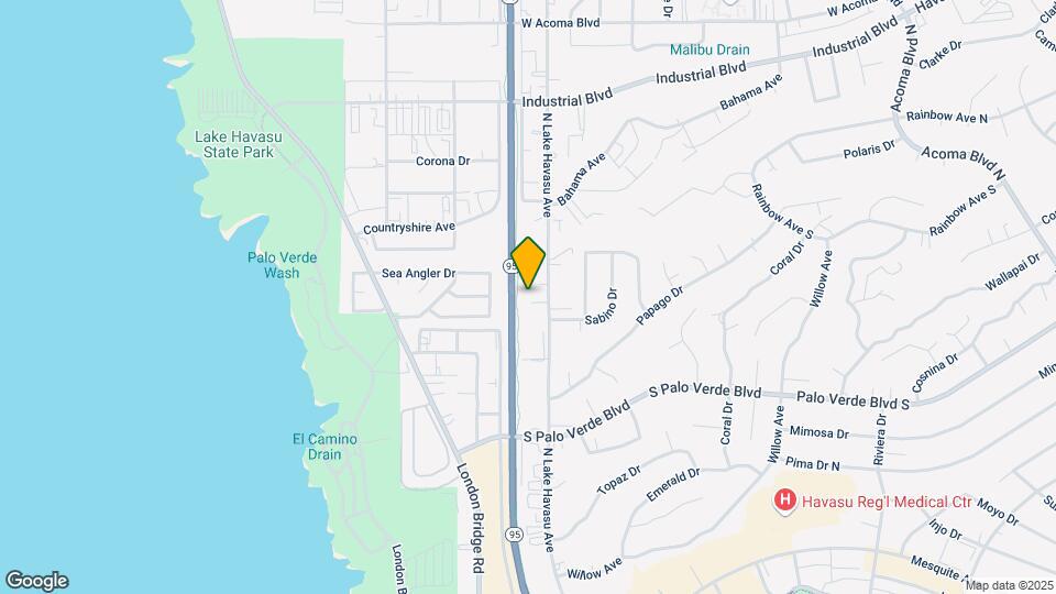 463 N Lake Havasu Ave Map and Location Details