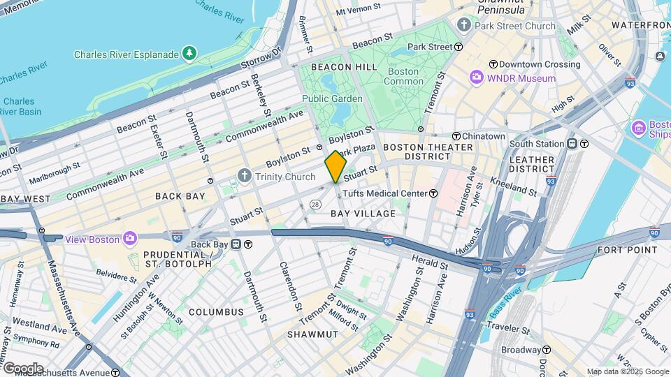 101 Arlington St, Unit 4H Map and Location Details