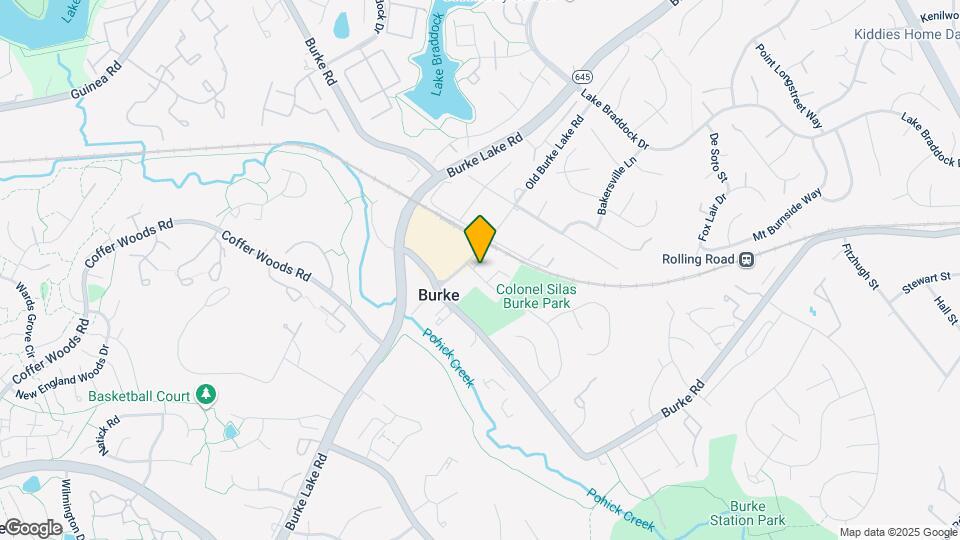 5823 Burke Manor Ct Map and Location Details