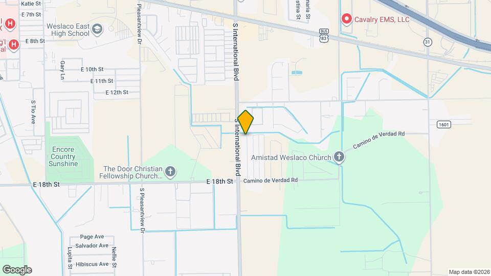 1502 Playa Dr Mapa y Detalles de la Ubicación