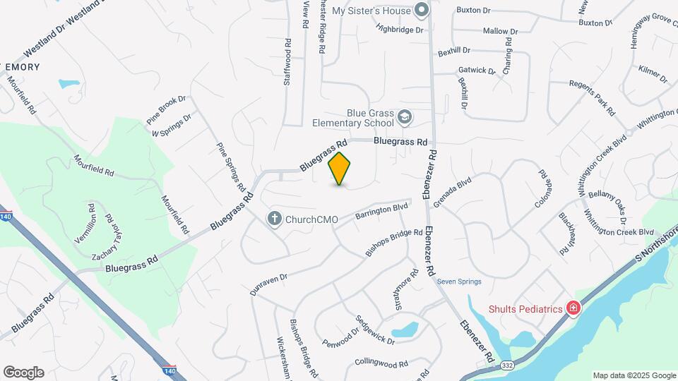 1624 Summerhill Dr Map and Location Details