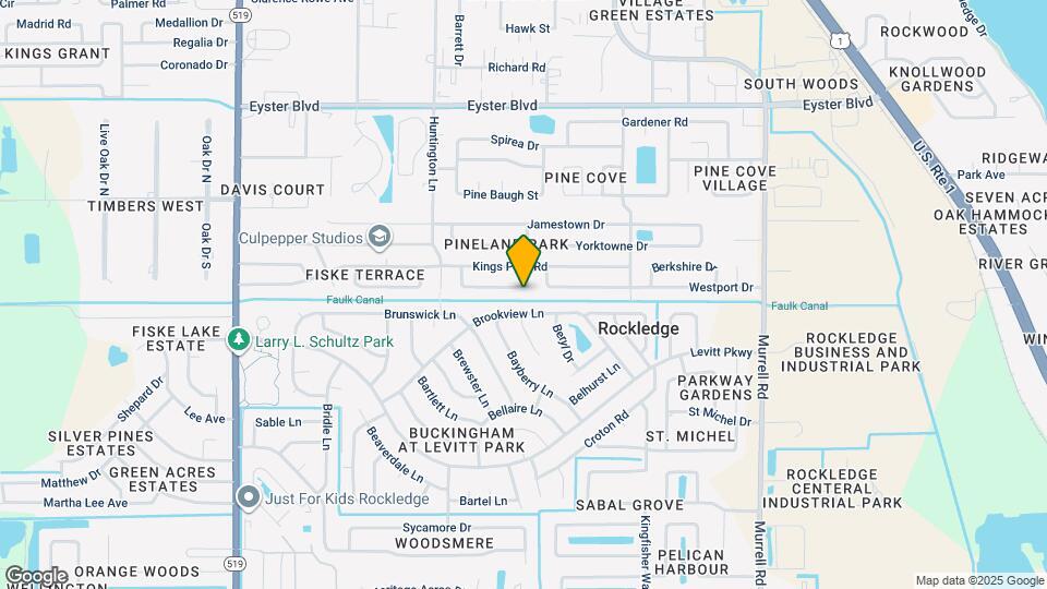 897 Jefferson Rd Map and Location Details