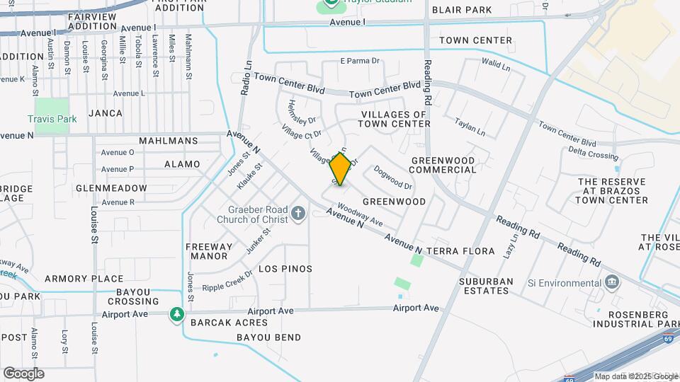 2118 Maple Cir Map and Location Details