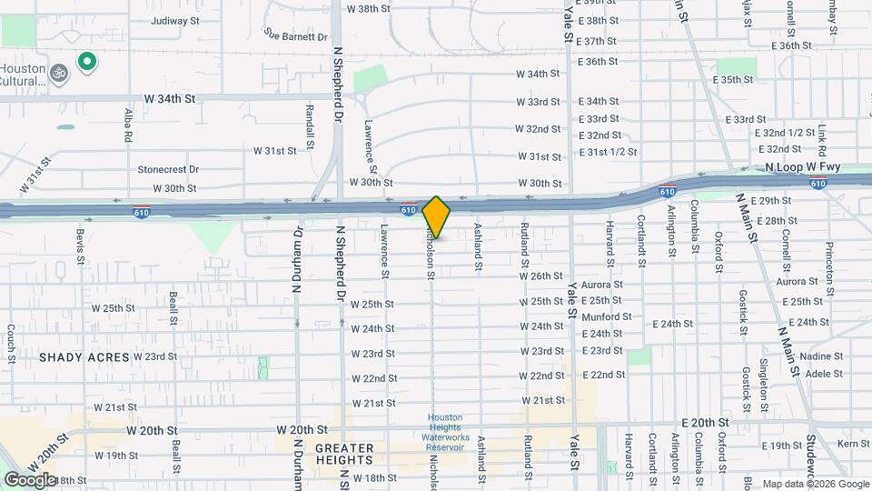 2710 Nicholson St Map and Location Details