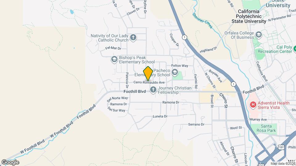 297 Cerro Romauldo Ave Map and Location Details